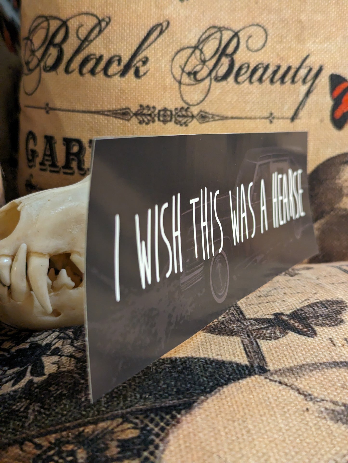 HEARSE - BUMPER STICKER