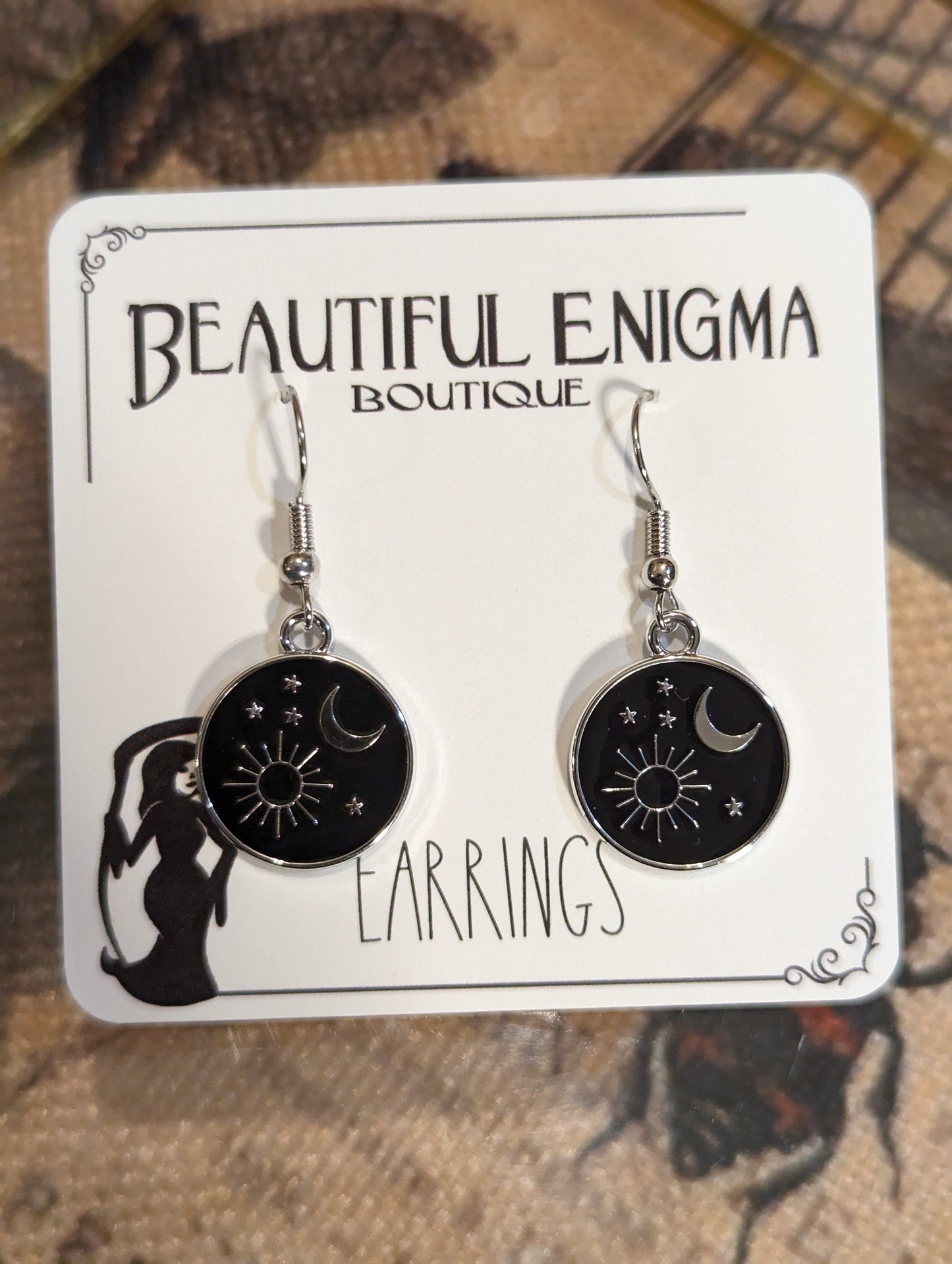 SUN AND MOON - EARRINGS