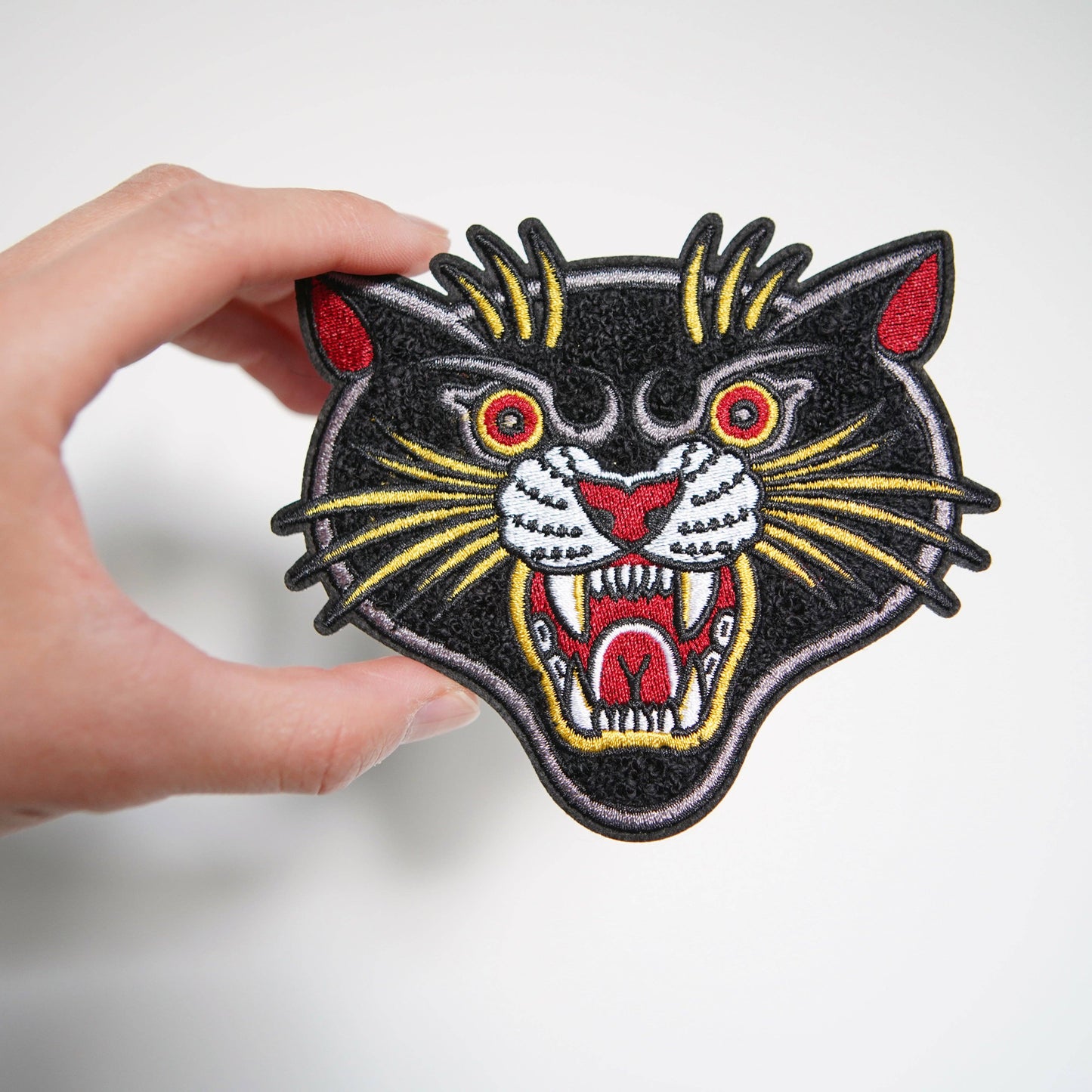 Black Panther Chenille Patch