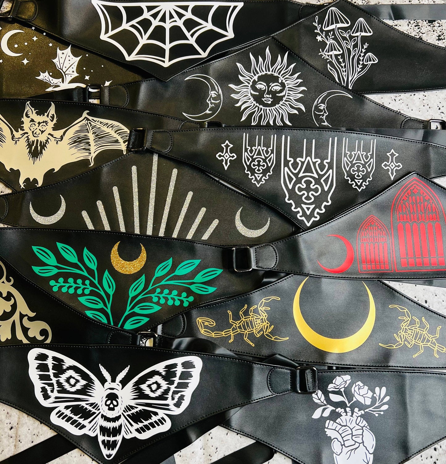 Vegan Leather Belt - Pointed - Web