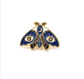 Eye moth pin