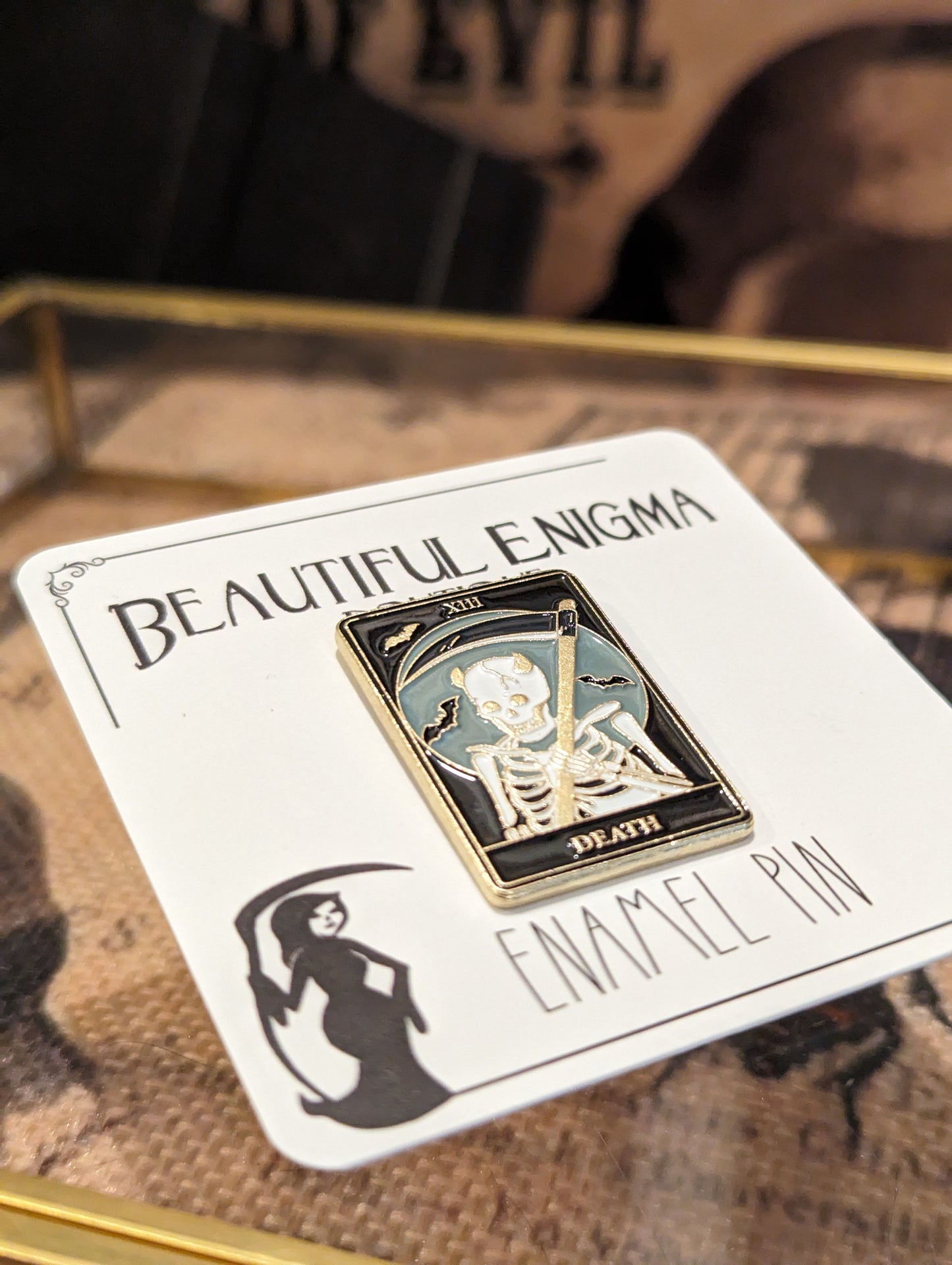 DEATH - ENAMEL PIN