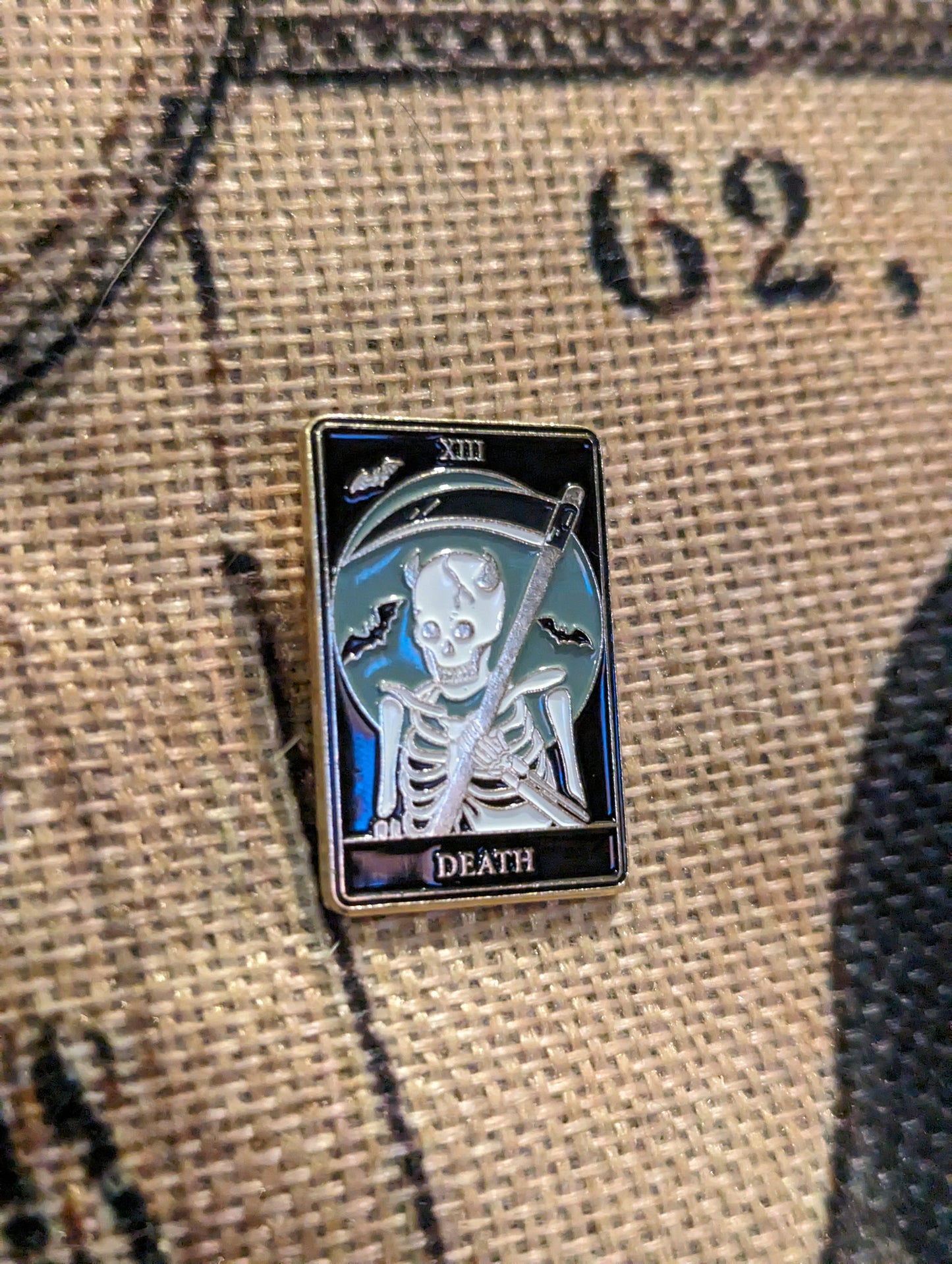 DEATH - ENAMEL PIN