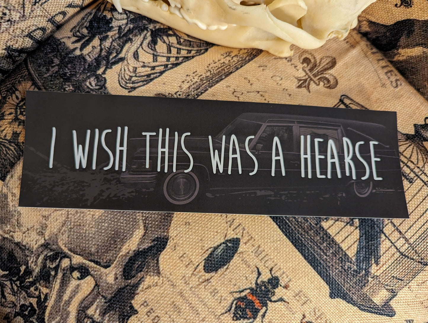 HEARSE - BUMPER STICKER