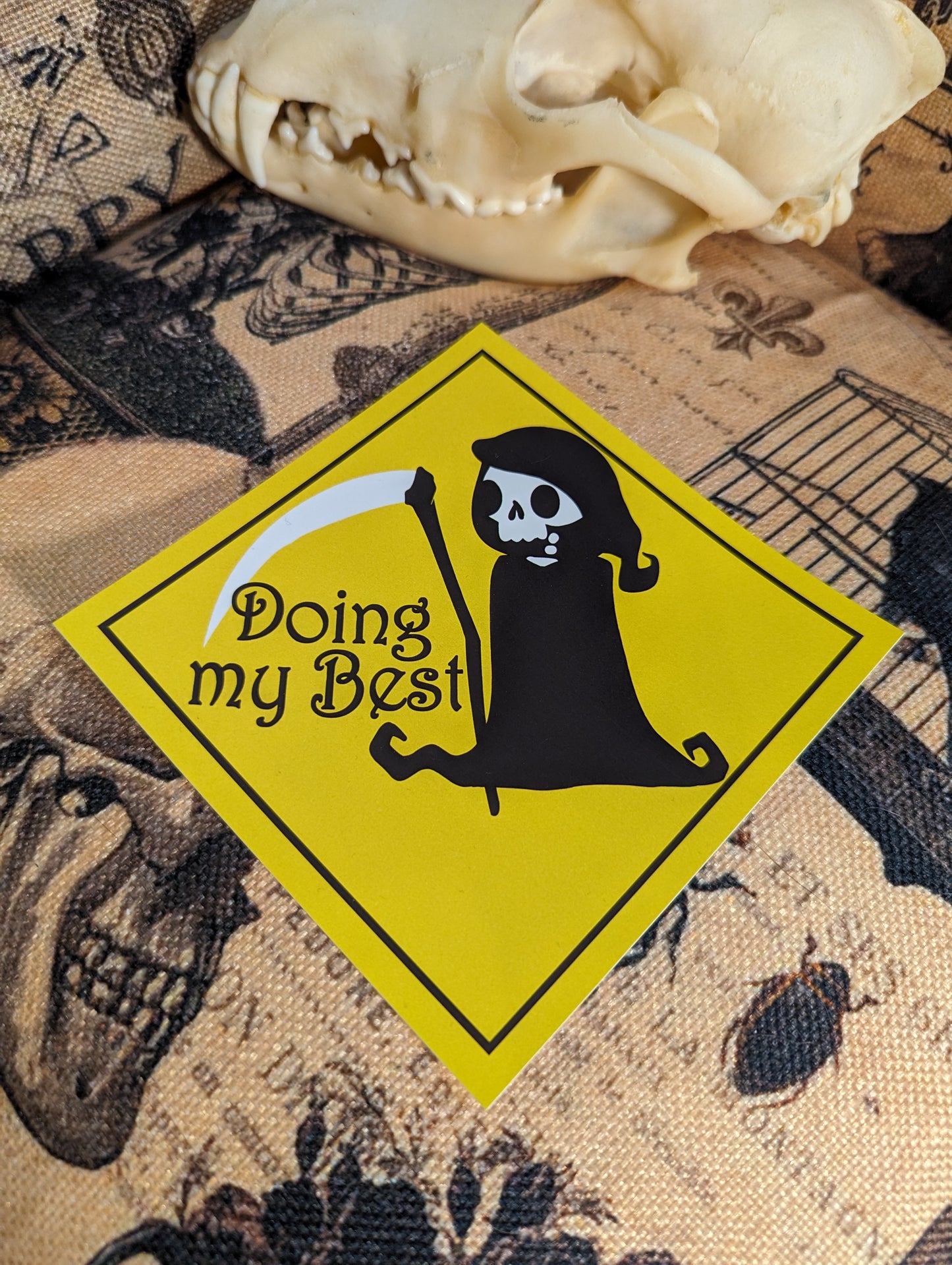 DOING MY BEST - BUMPER STICKER