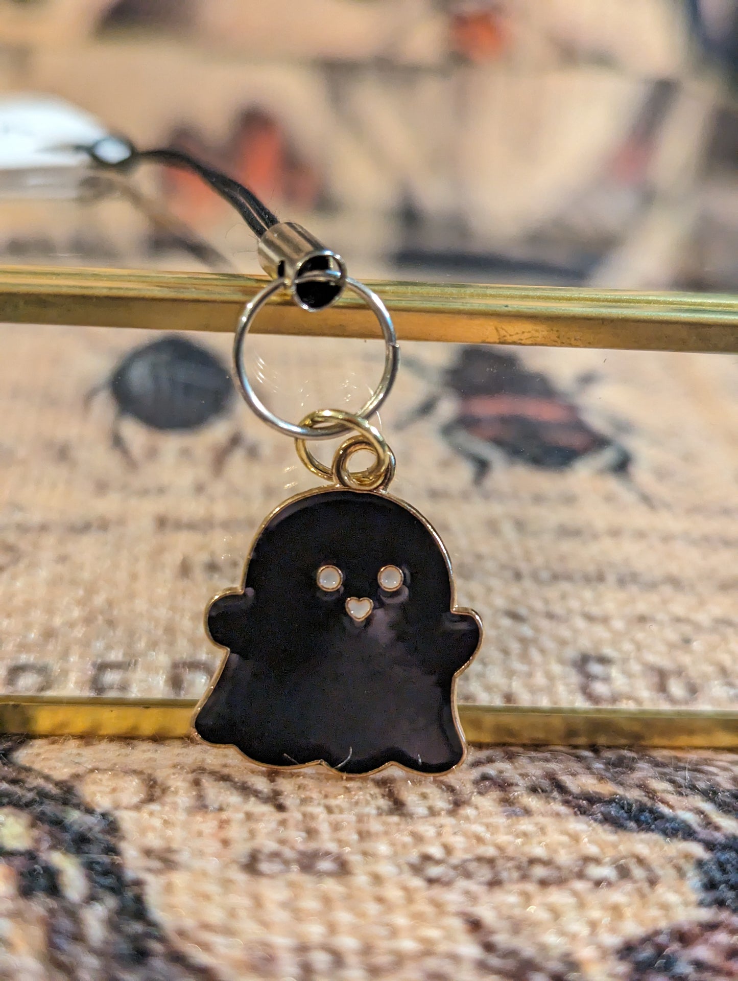 GHOST - ZIPPER PULL / CHARM