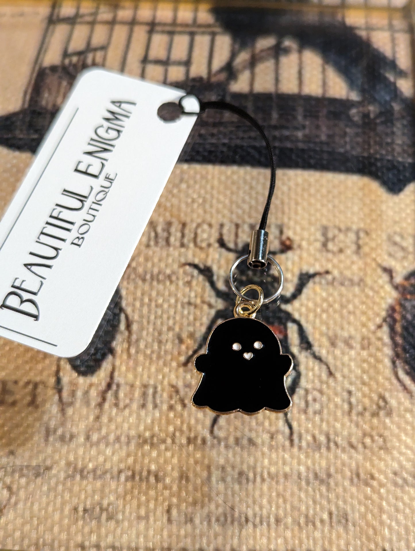 GHOST - ZIPPER PULL / CHARM