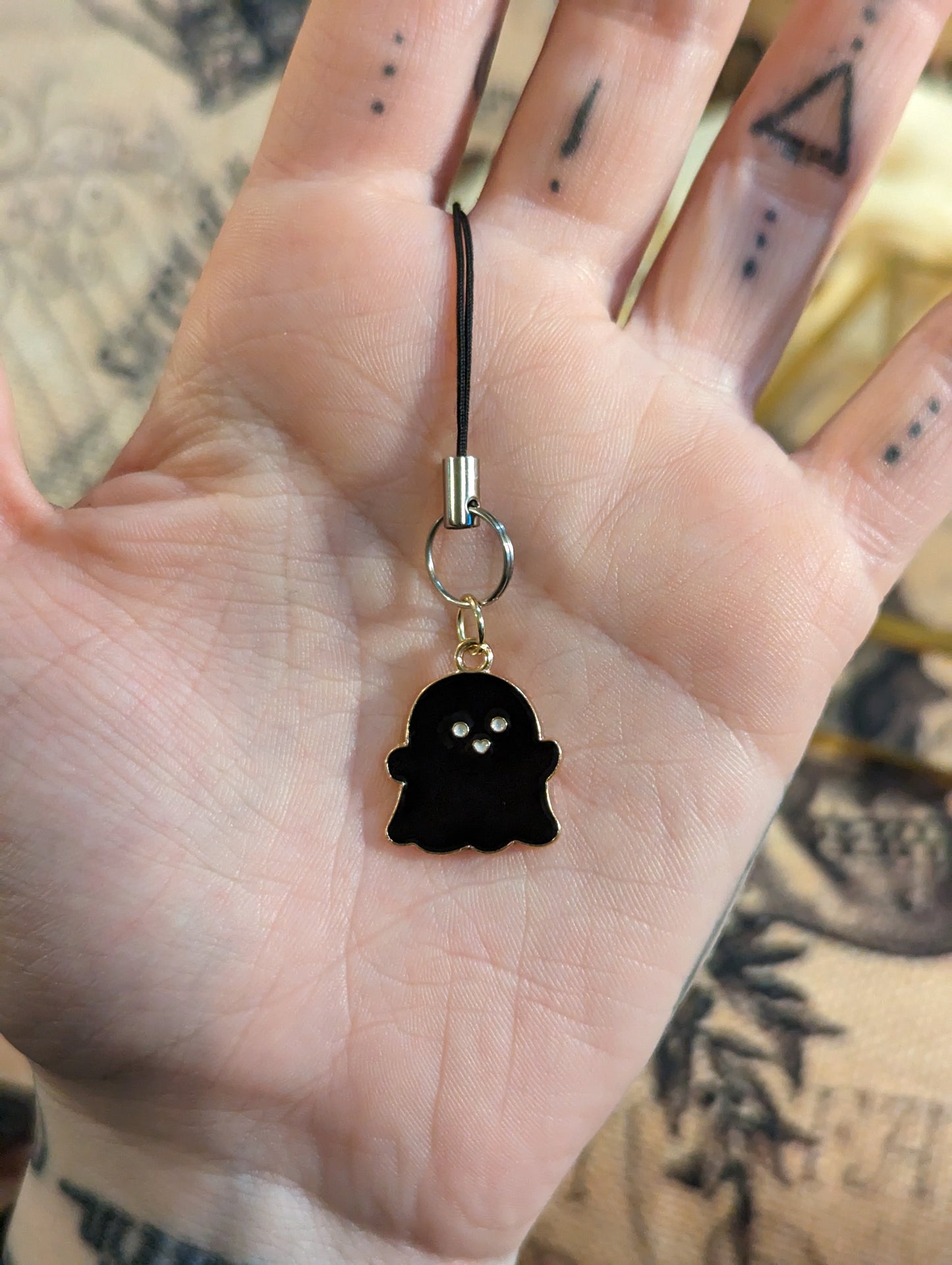 GHOST - ZIPPER PULL / CHARM