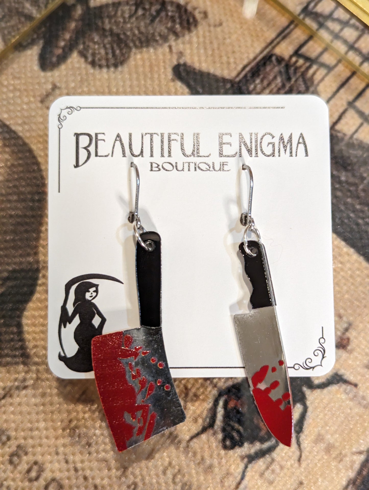 KNIFE - EARRINGS