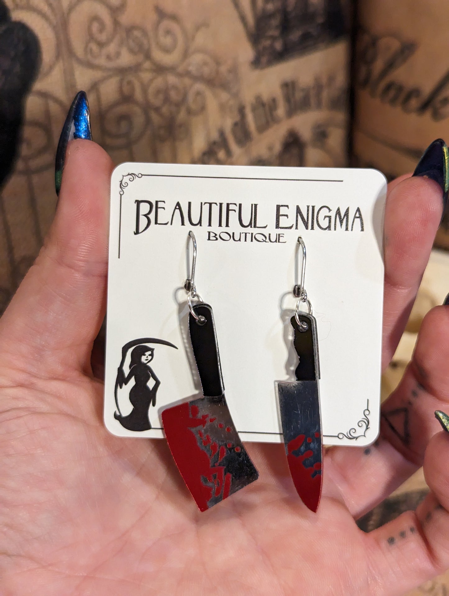 KNIFE - EARRINGS
