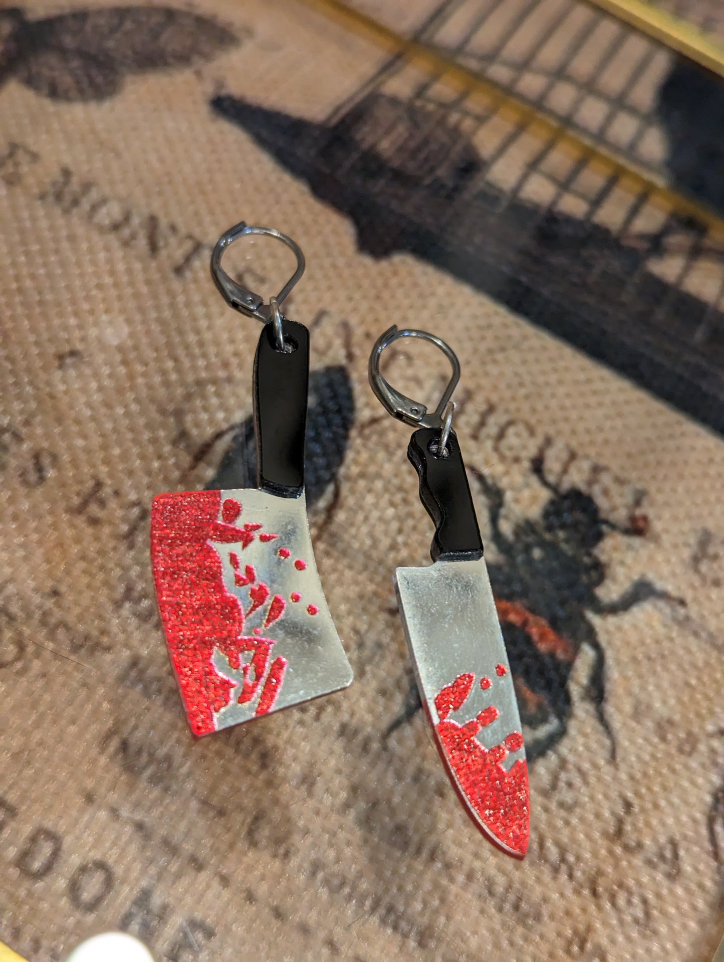 KNIFE - EARRINGS