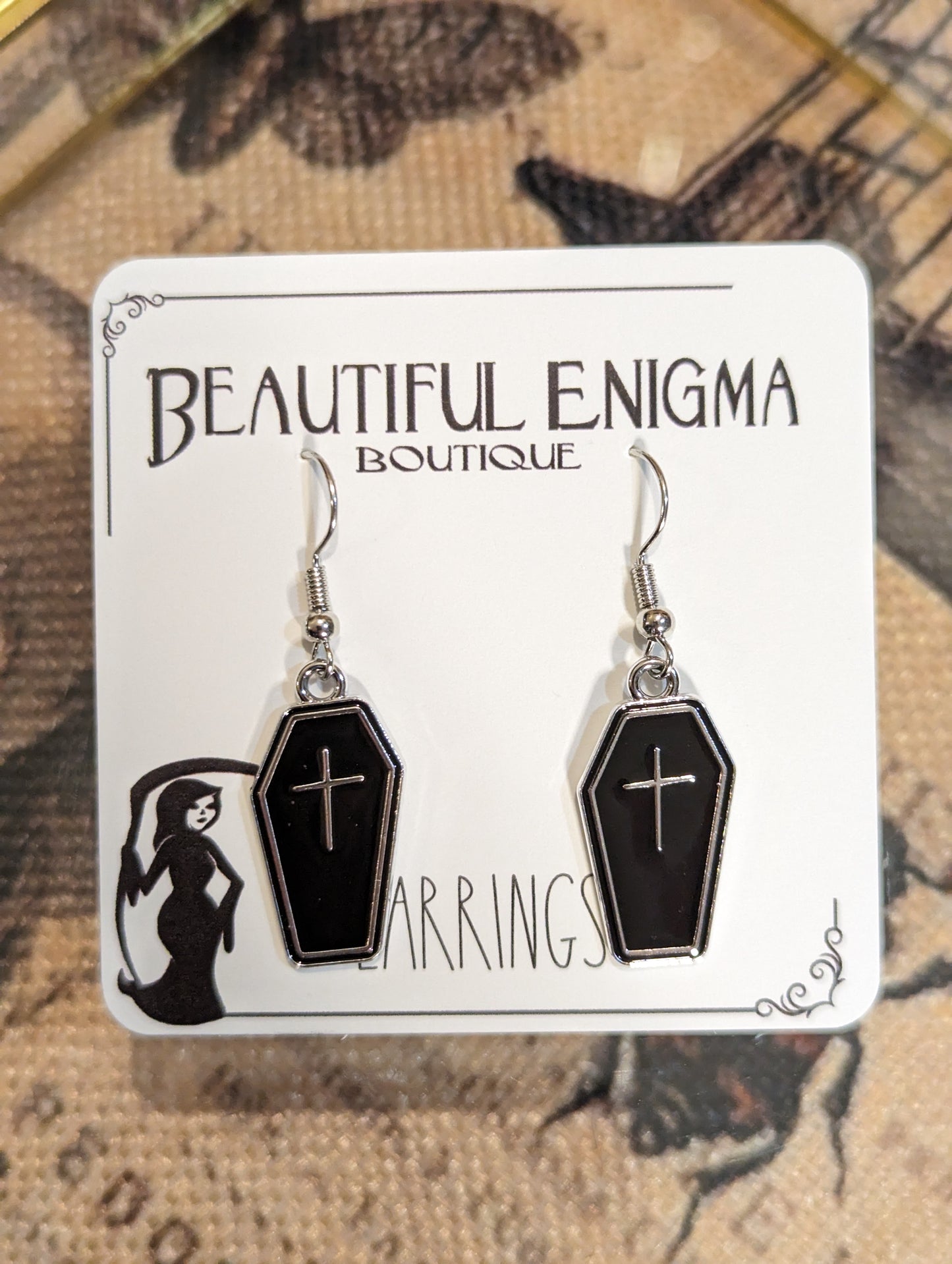 COFFIN - EARRINGS