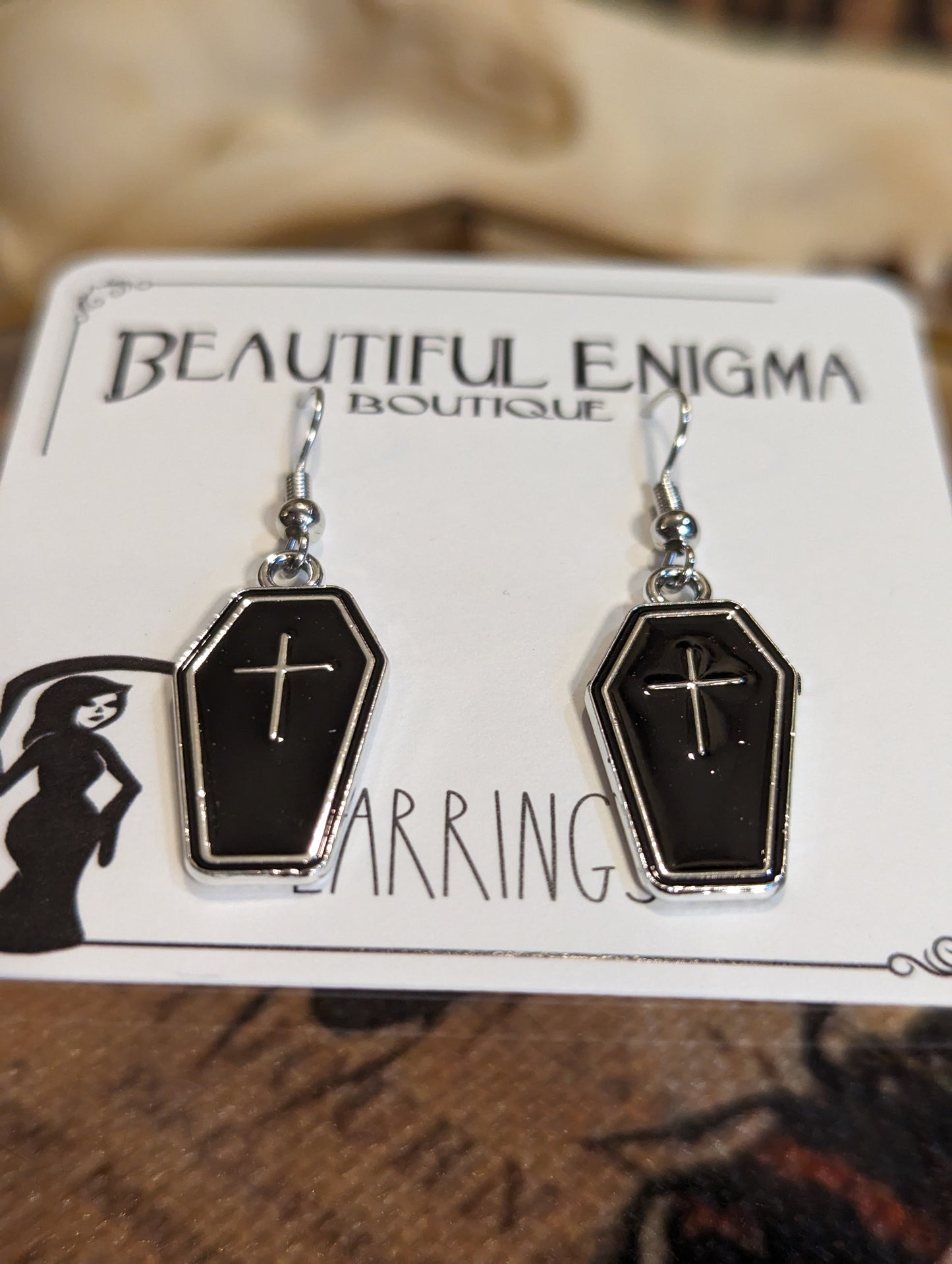 COFFIN - EARRINGS