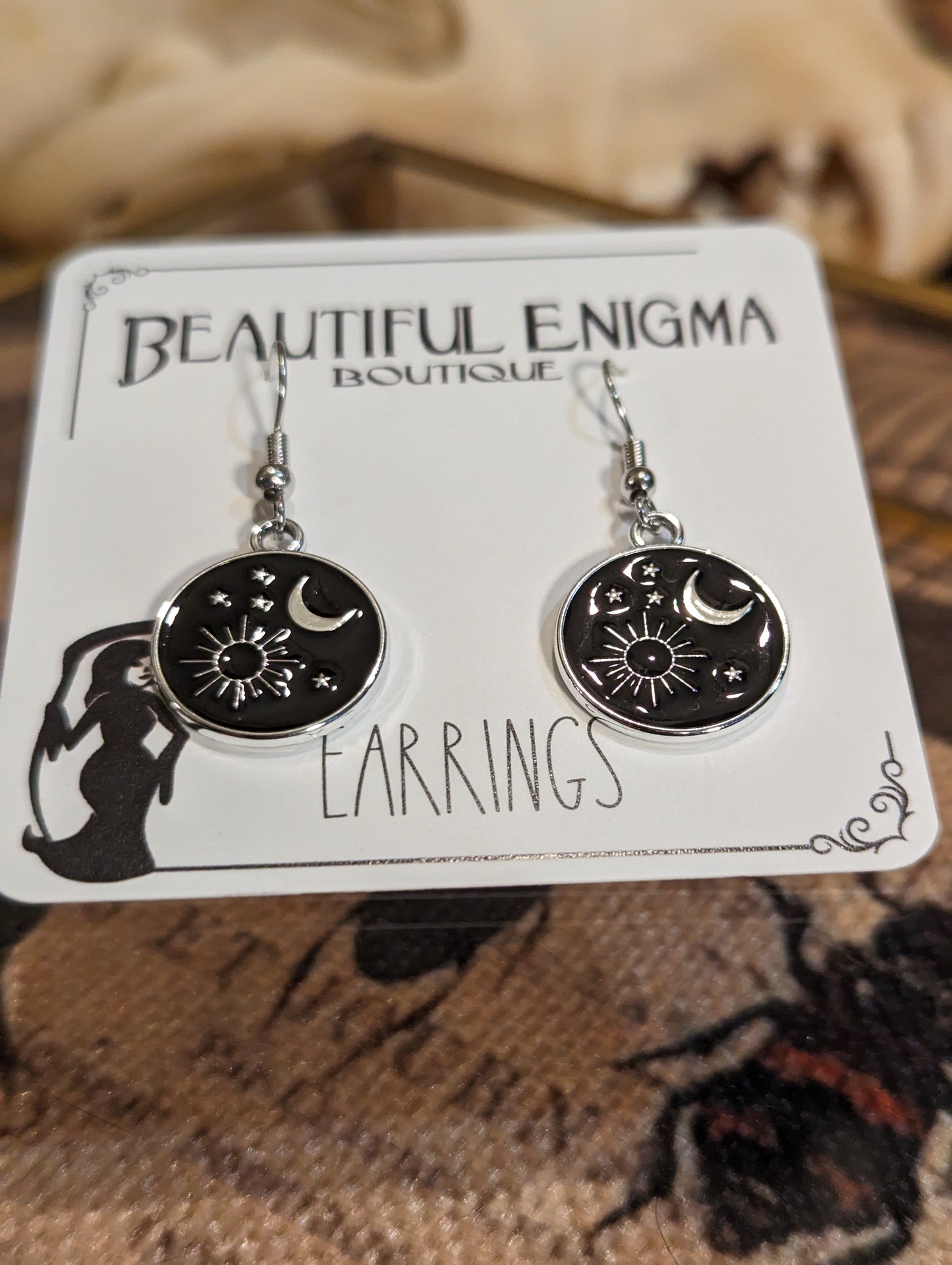 SUN AND MOON - EARRINGS
