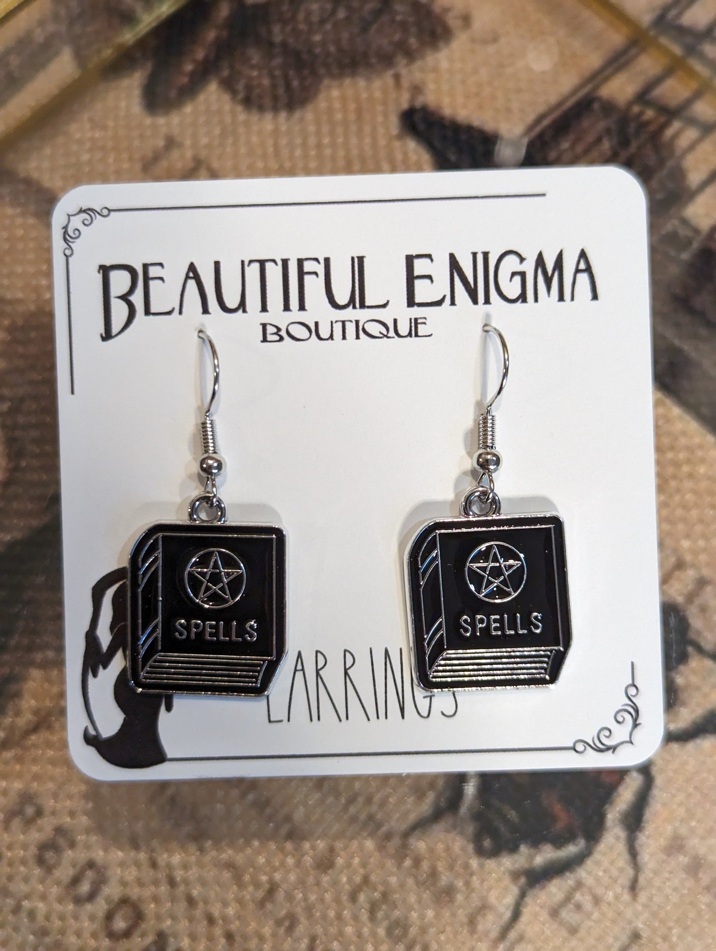SPELL BOOK - EARRINGS