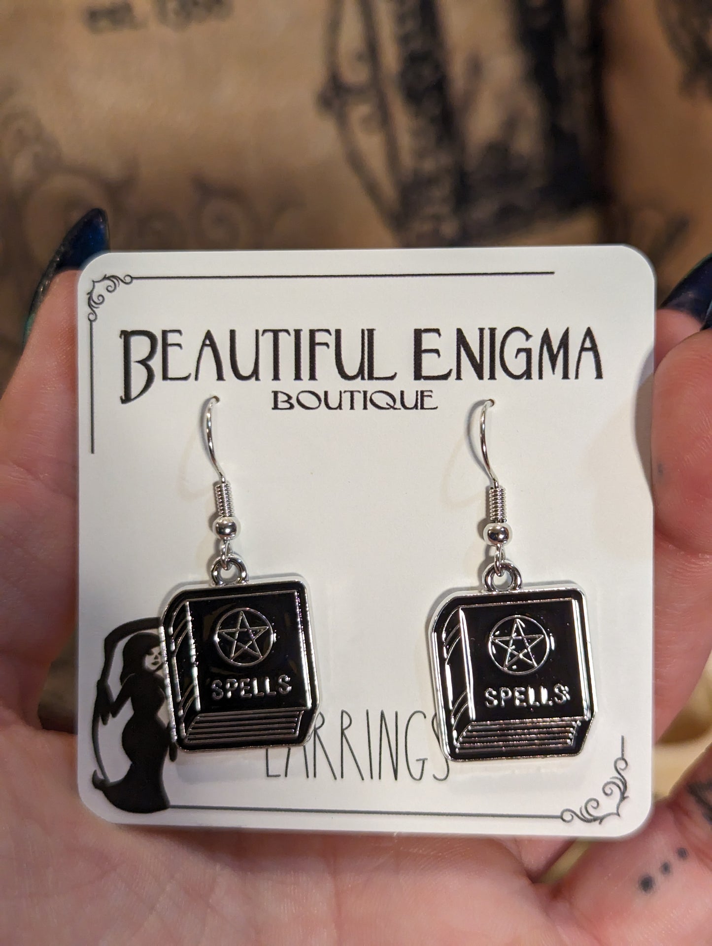SPELL BOOK - EARRINGS