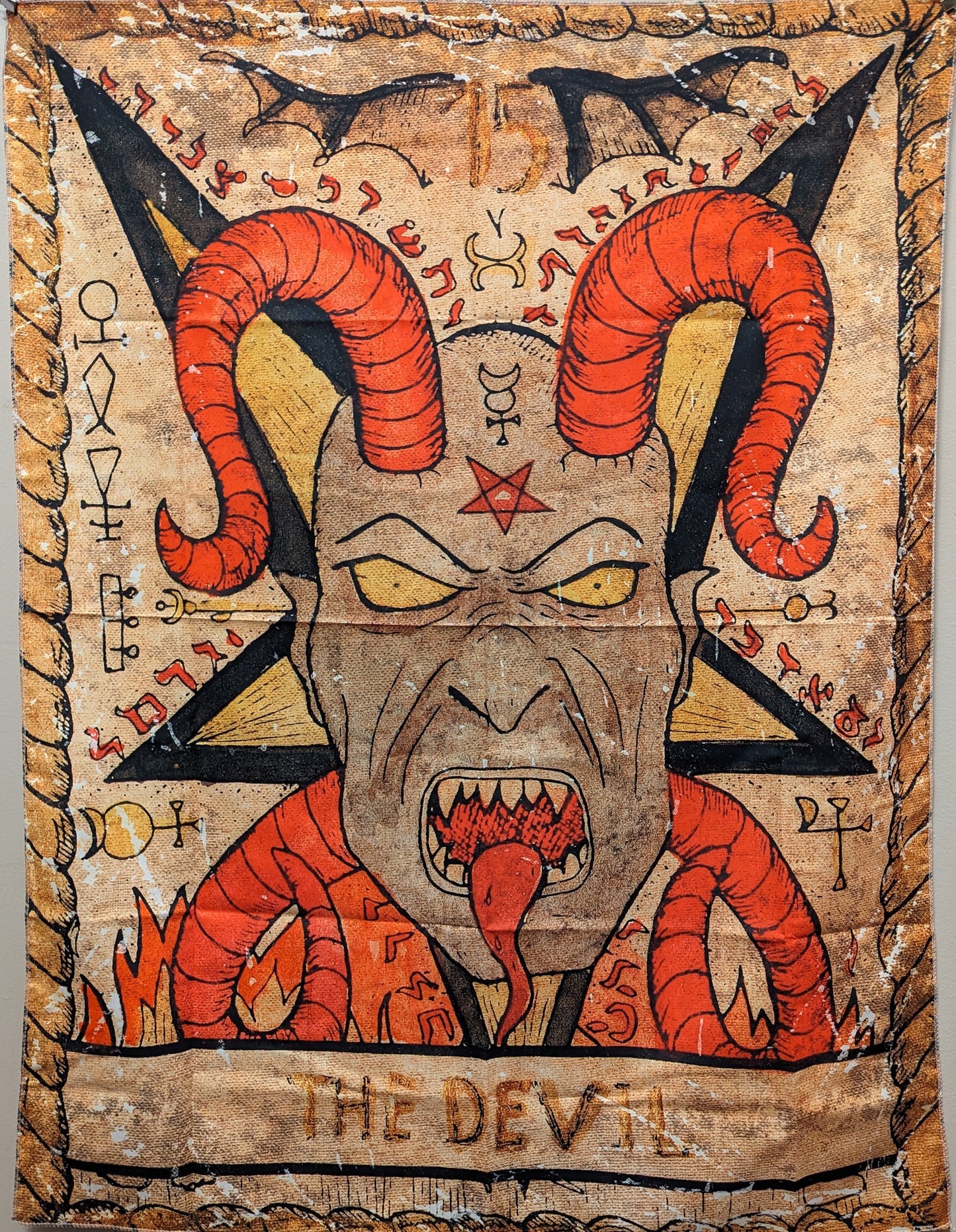 THE DEVIL - TAPESTRY