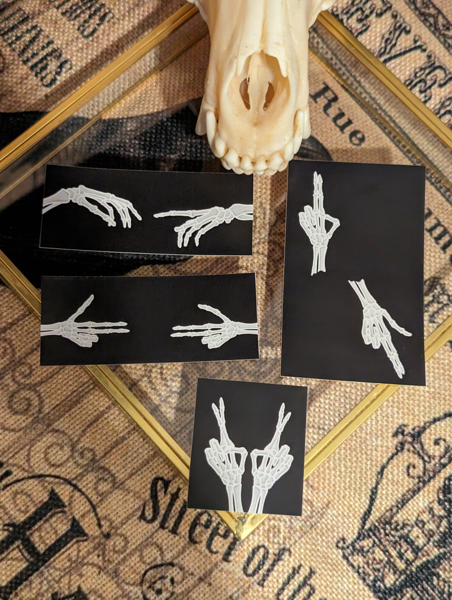 SKELETON HANDS - STICKER PACK