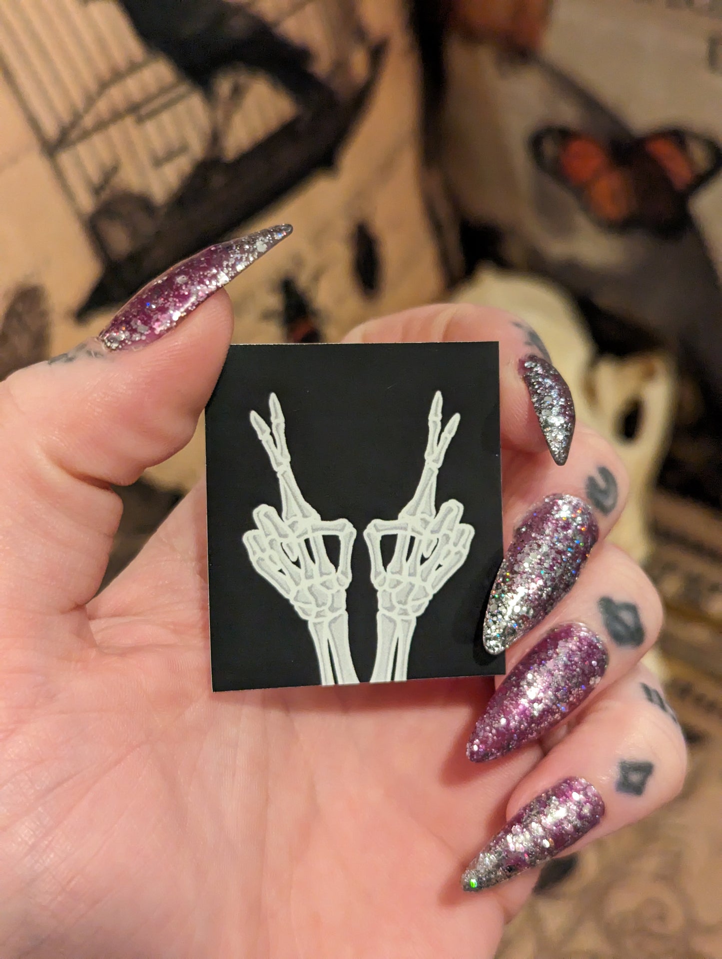 SKELETON HANDS - STICKER PACK