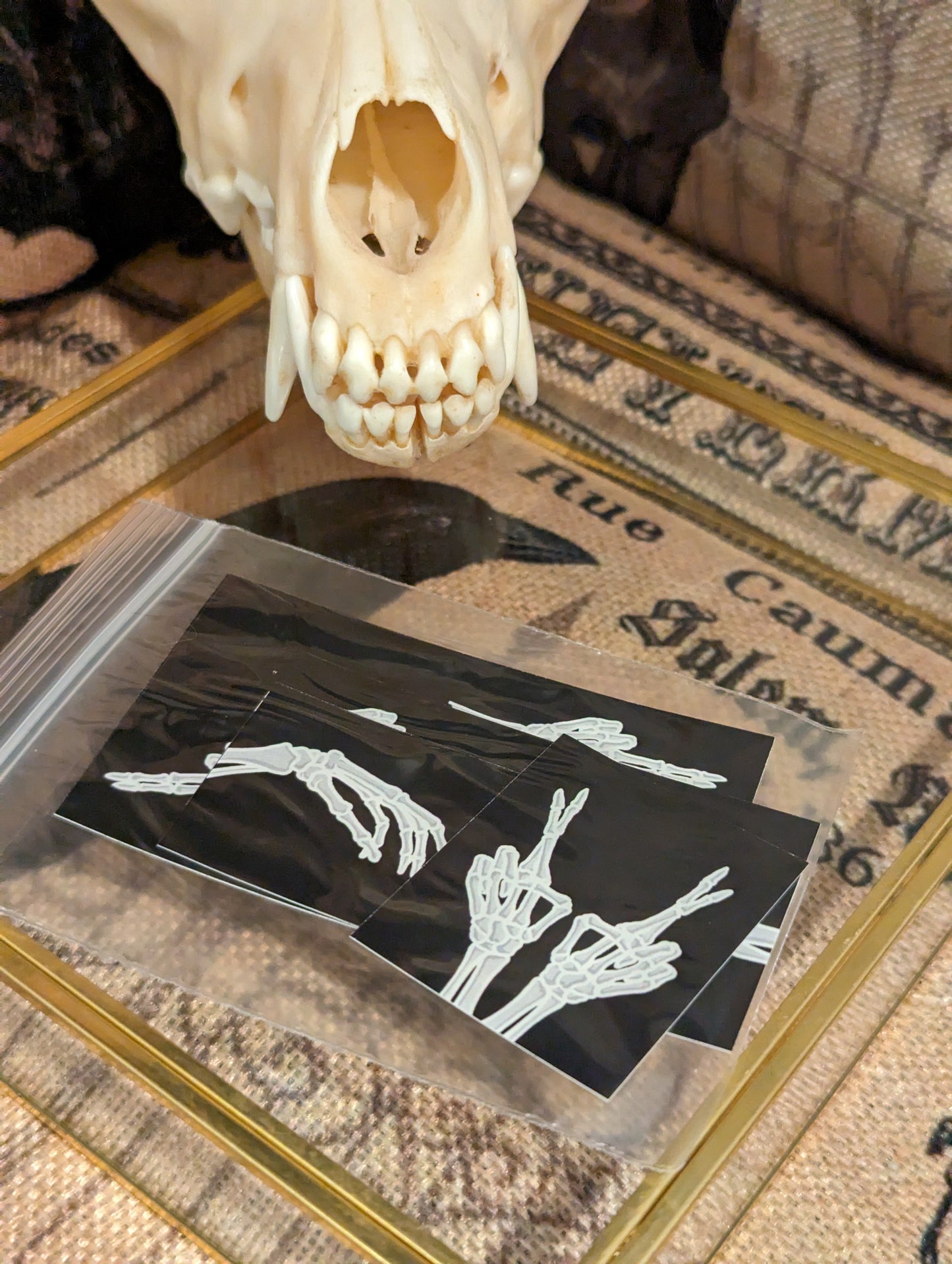 SKELETON HANDS - STICKER PACK