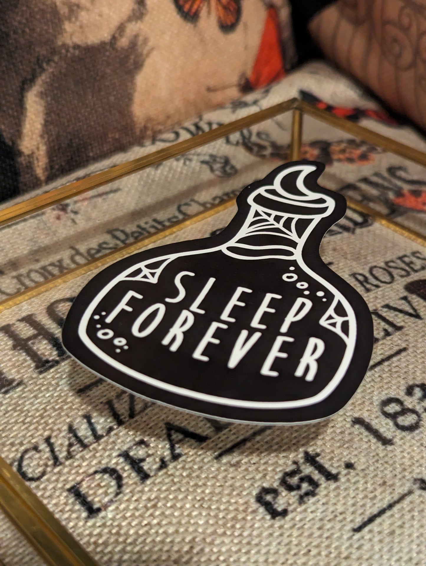 Sleep Forever - Potion - VINYL STICKER
