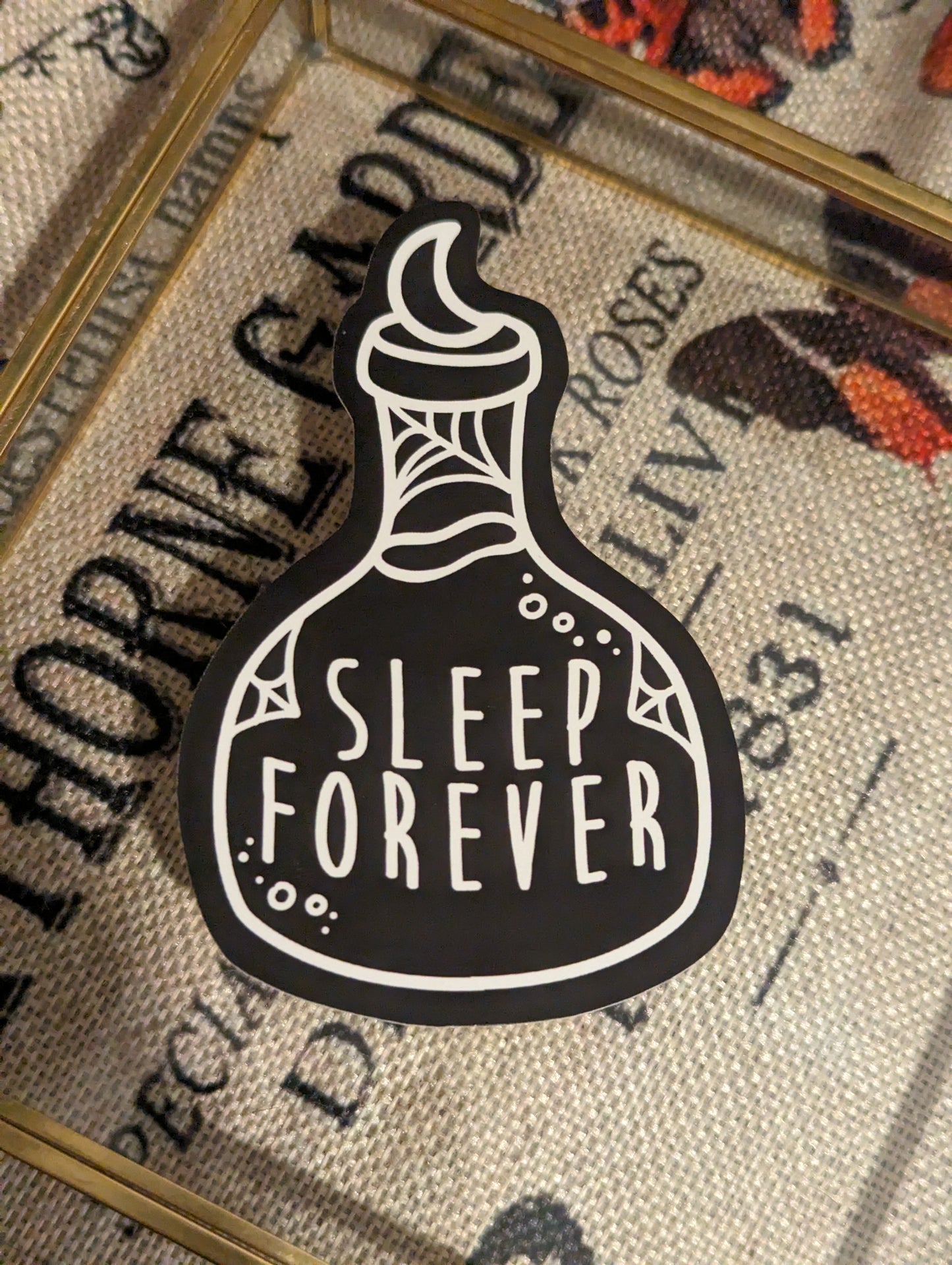 Sleep Forever - Potion - VINYL STICKER