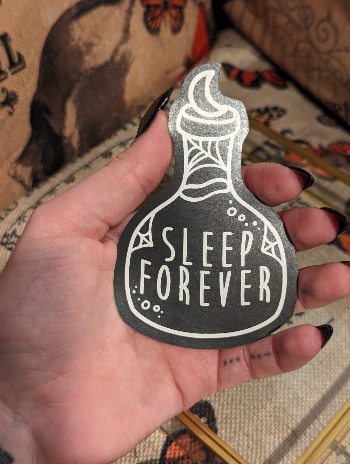 Sleep Forever - Potion - VINYL STICKER