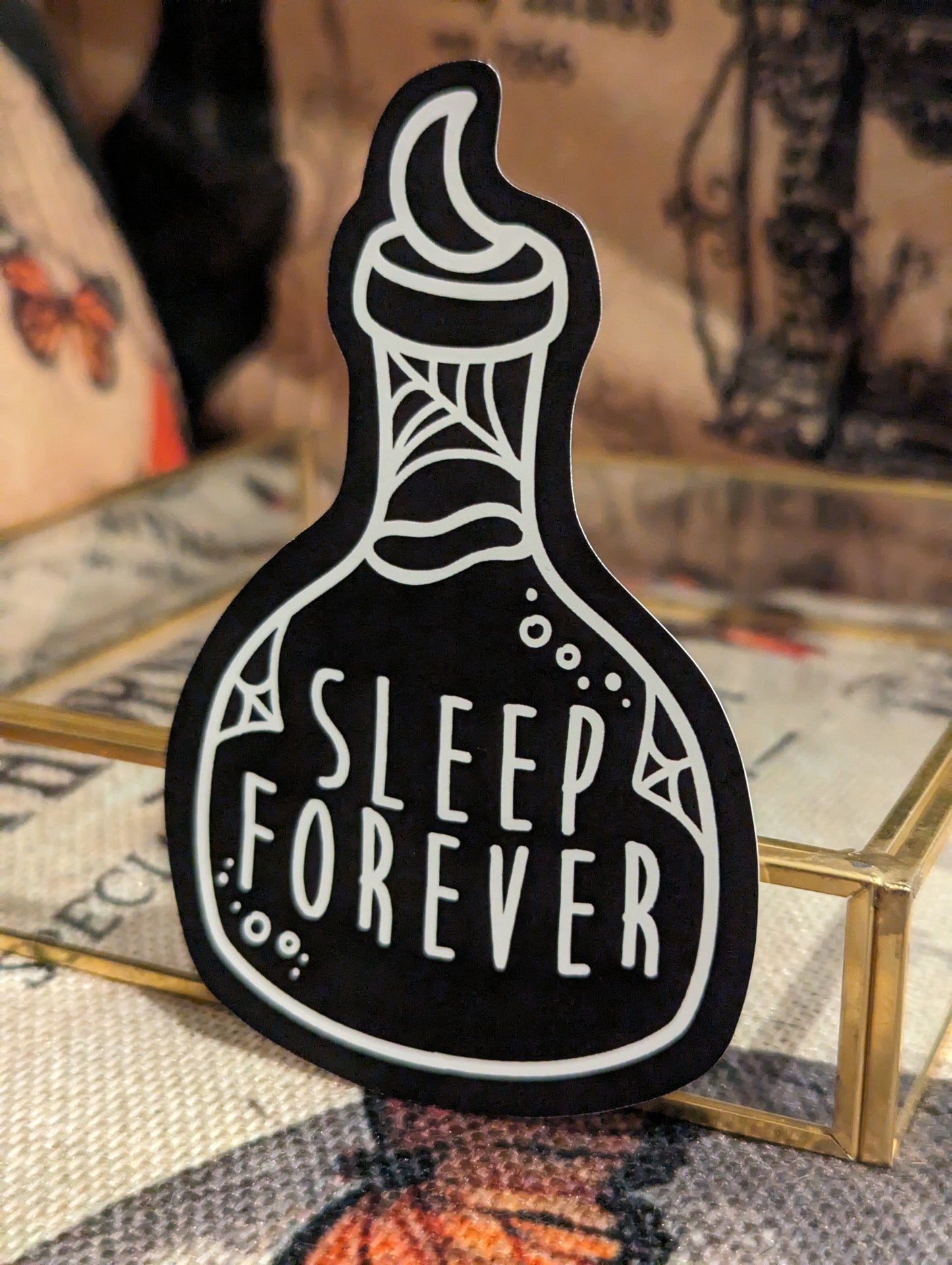 Sleep Forever - Potion - VINYL STICKER