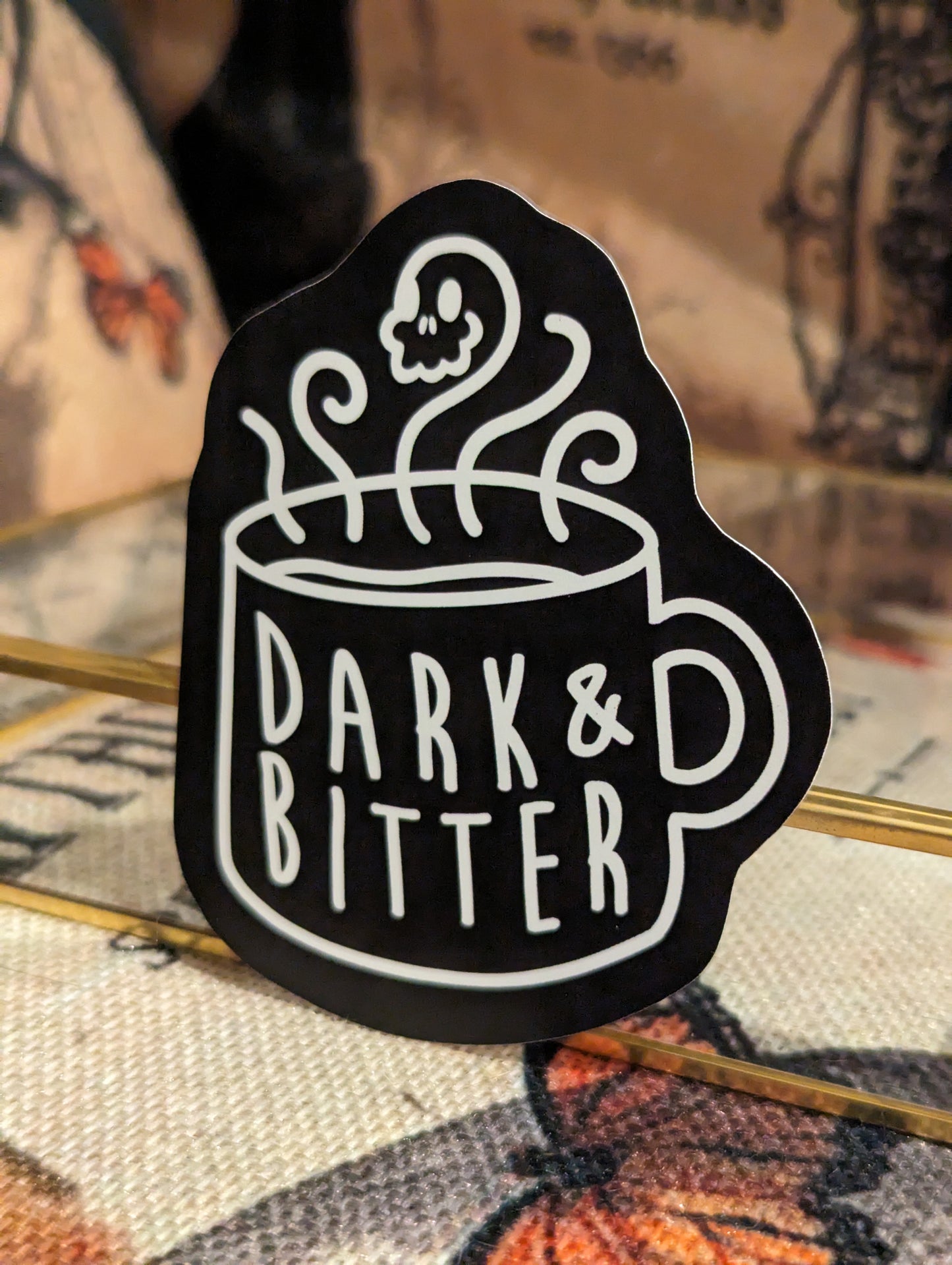Dark and bitter - VINYL STICKER