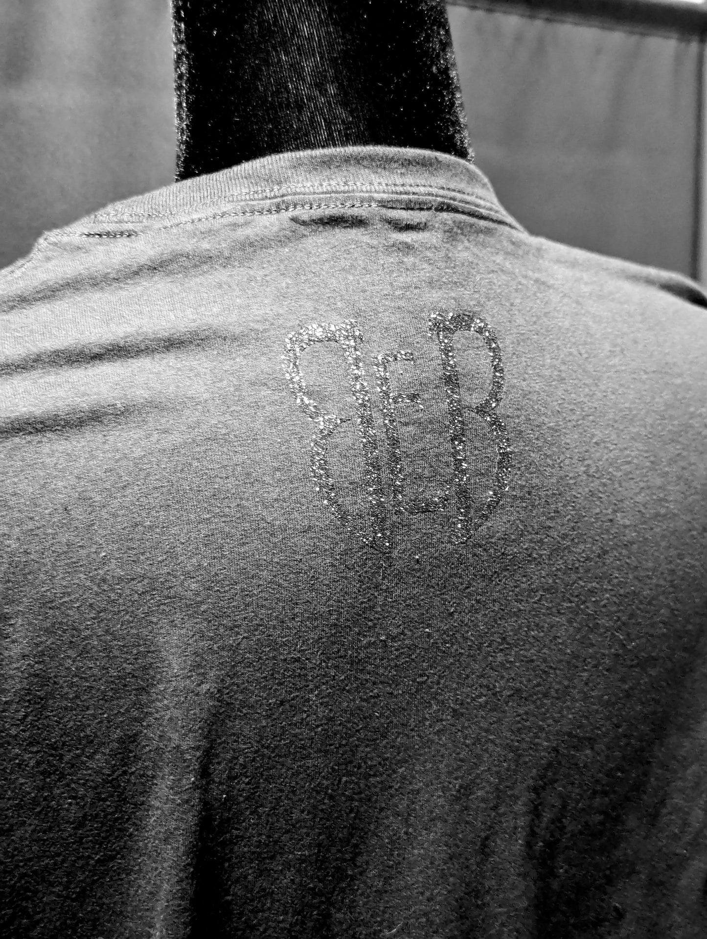 Black glitter on black - Dagger T-Shirt