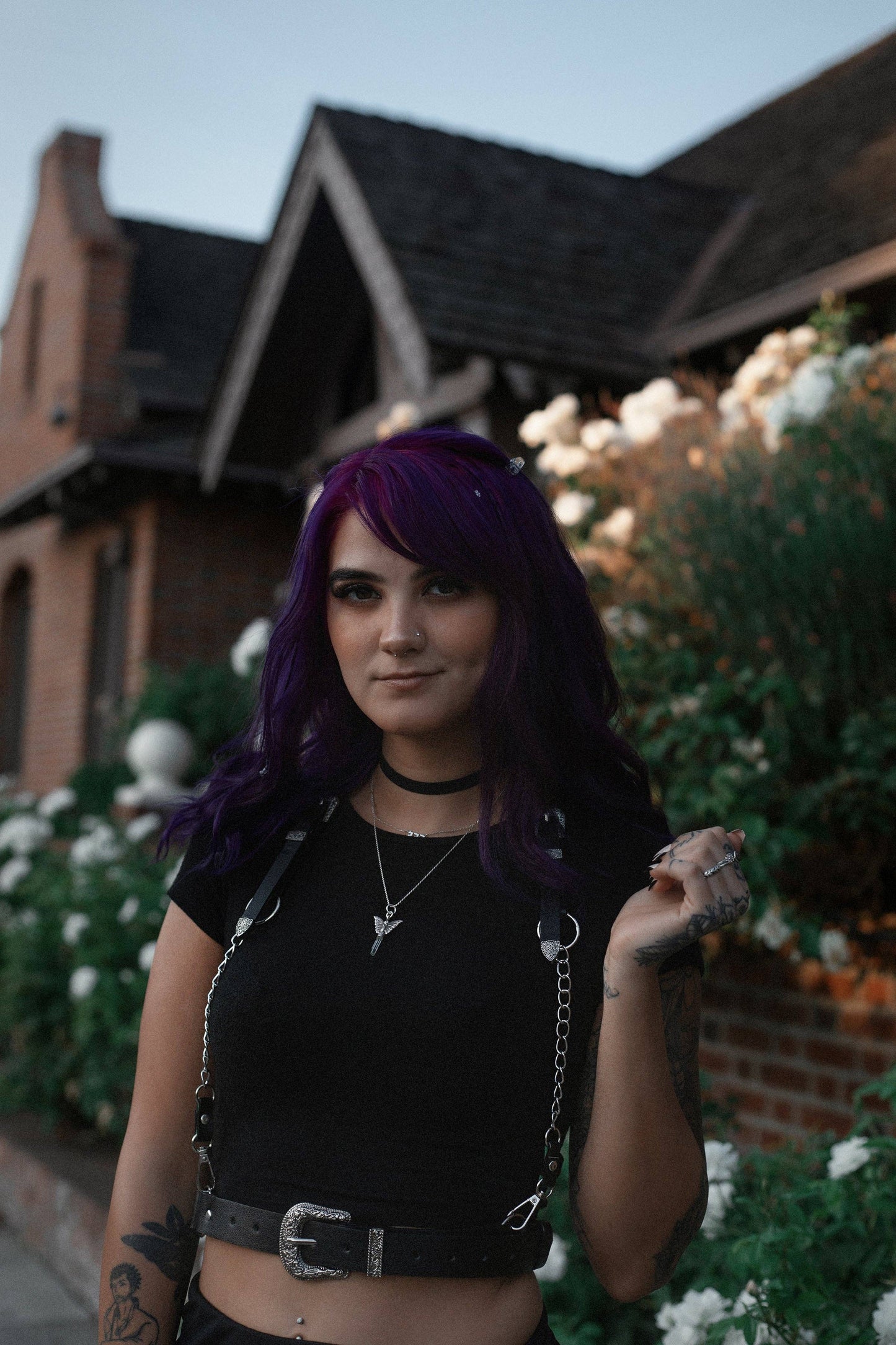 The ‘Sharpshooter’ Western Goth Chain Harness