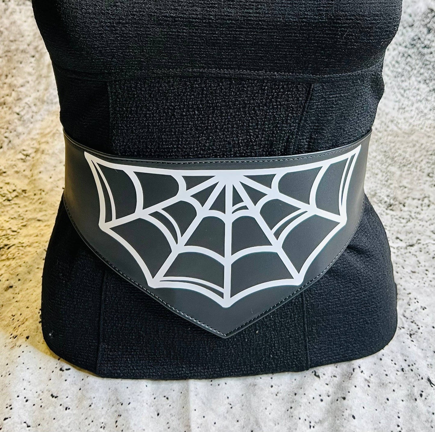 Vegan Leather Belt - Pointed - Web