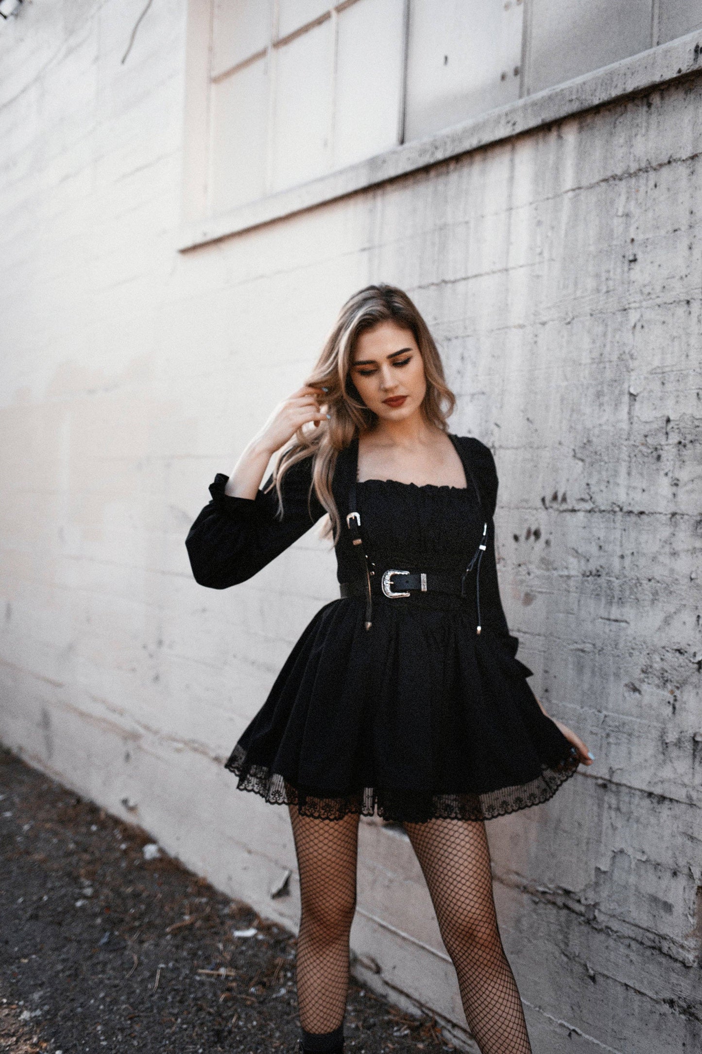 The ‘Midnight Rider’ Western Goth Harness