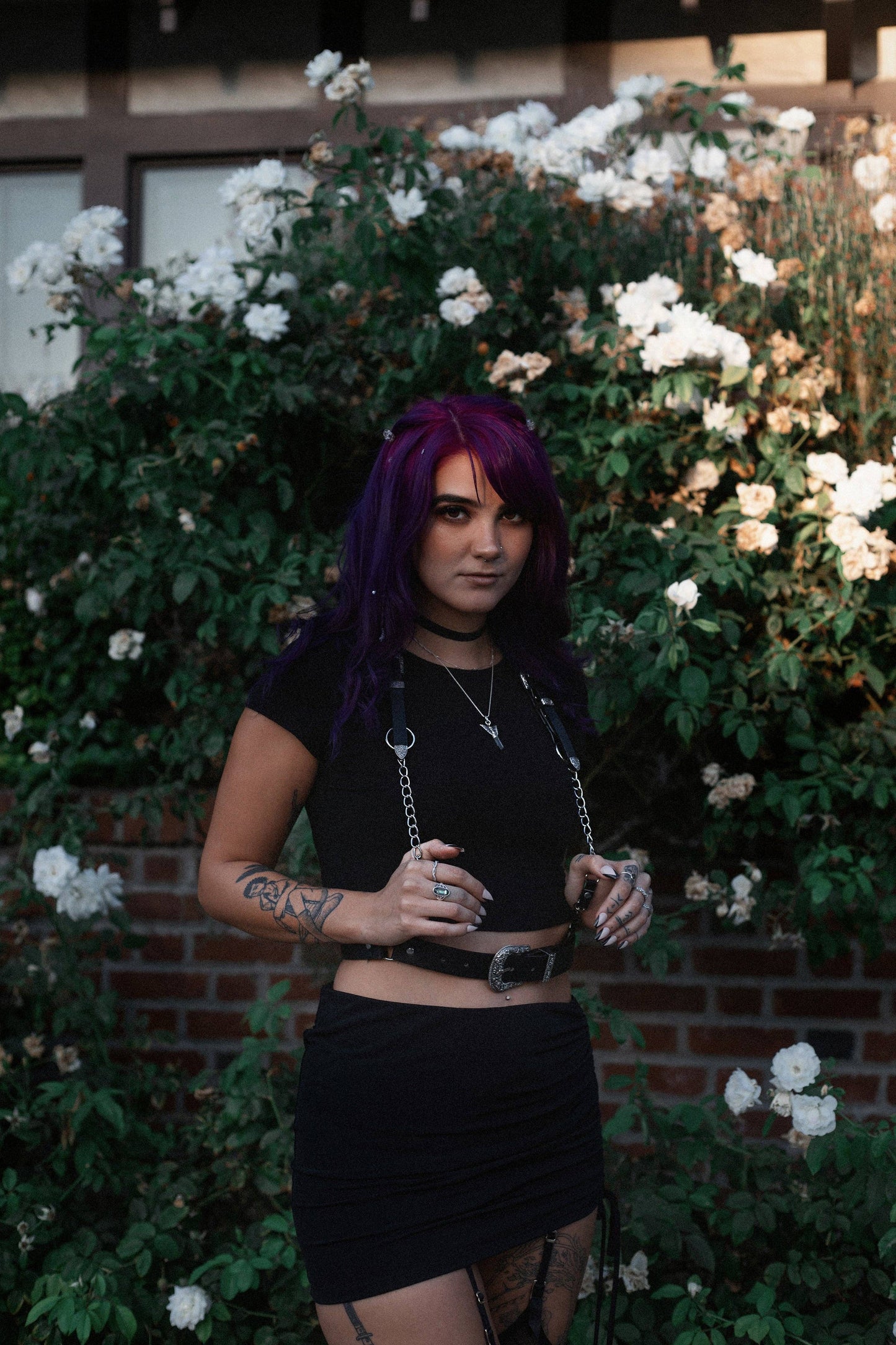 The ‘Sharpshooter’ Western Goth Chain Harness