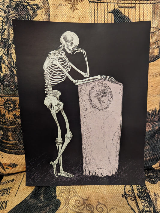Print - Dead tired
