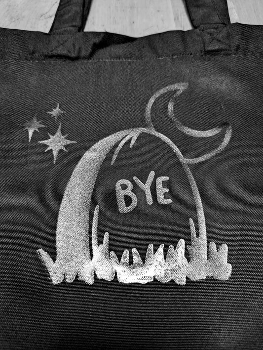 BYE TOMBSTONE - TOTE BAG