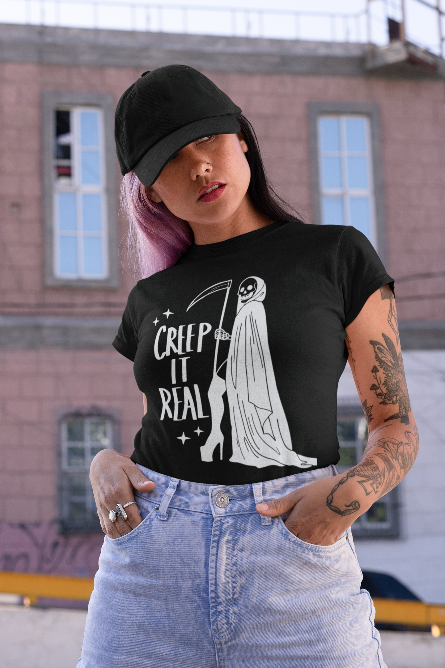 Creep It Real Grim Reaper T-Shirt